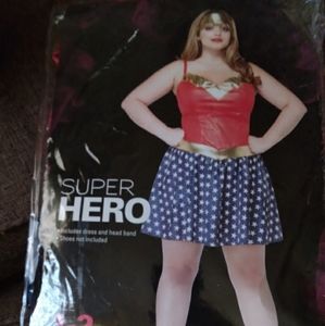 TORRID WONDER WOMAN COSTUME HALLOWEEN PLUS SIZE